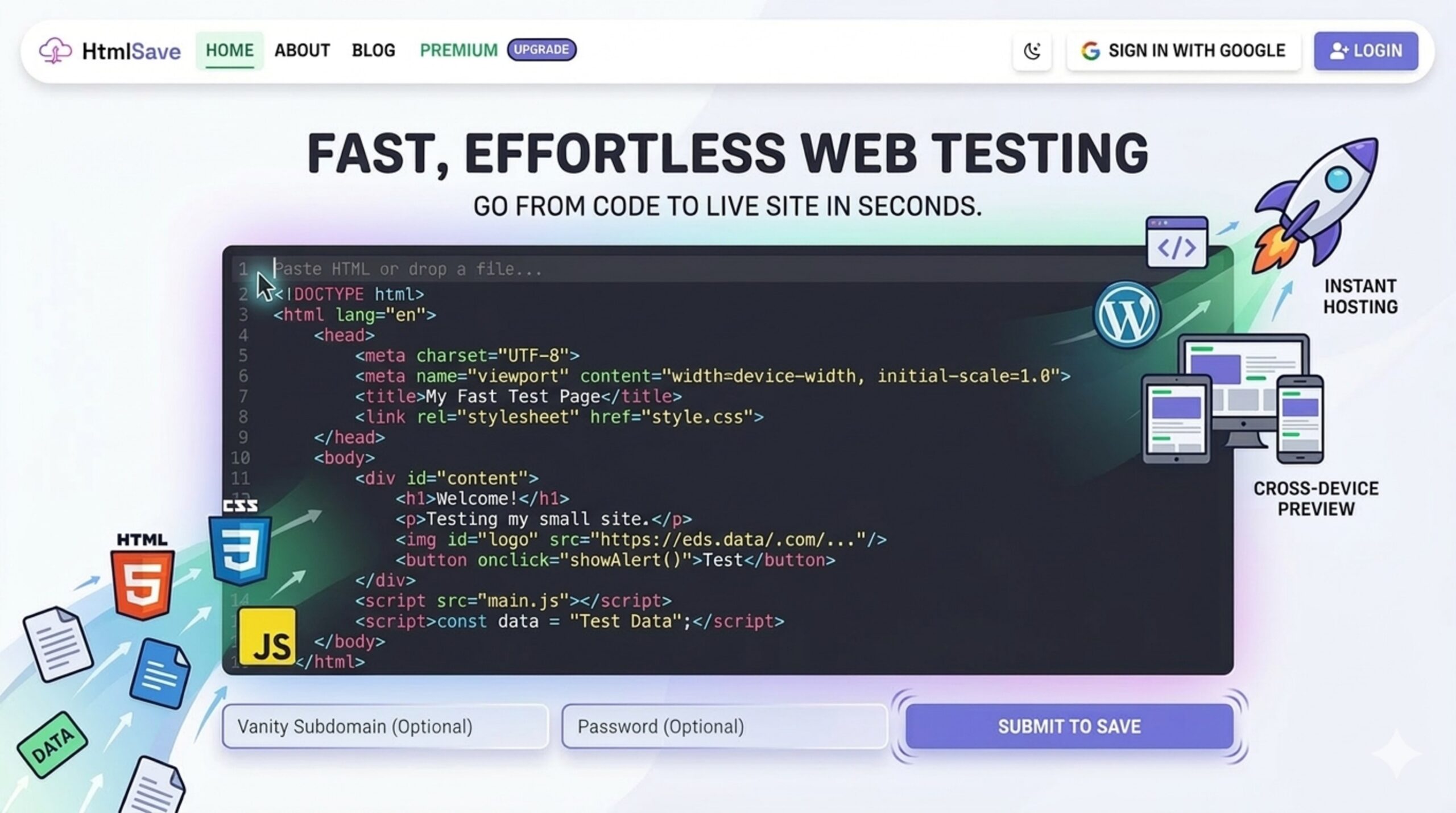 How the Simplicity of HTMLSave Makes Testing Small Websites Effortless